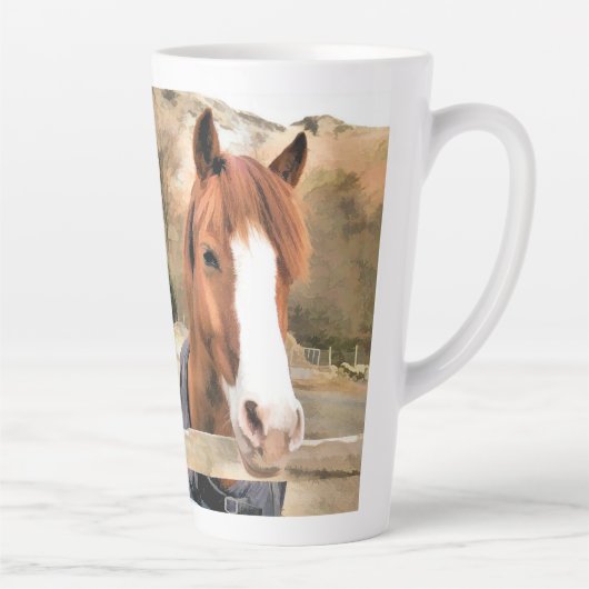 CHESTNUT HORSE MILCHTASSE (Rechts)