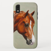 Chestnut Morgan Horse Case-Mate iPhone Hülle (Rückseite)