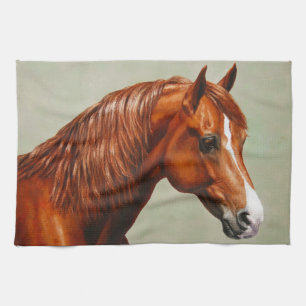 Chestnut Morgan Horse Geschirrtuch