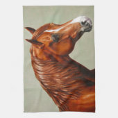 Chestnut Morgan Horse Geschirrtuch (Vertikal)