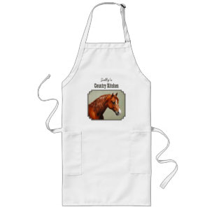 Chestnut Morgan Horse Lange Schürze