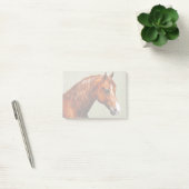 Chestnut Morgan Horse Post-it Klebezettel (Büro)