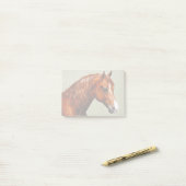 Chestnut Morgan Horse Post-it Klebezettel (Auf Schreibtisch)
