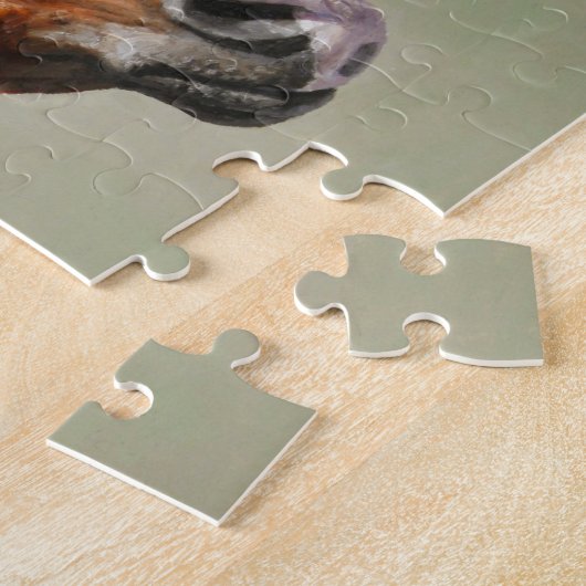 Chestnut Morgan Horse Puzzle (Seite)