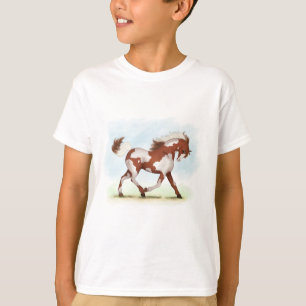 Chestnut Overo Skewbald Horse T-Shirt