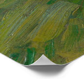 chestnut tree in bloom  poster (Ecke)