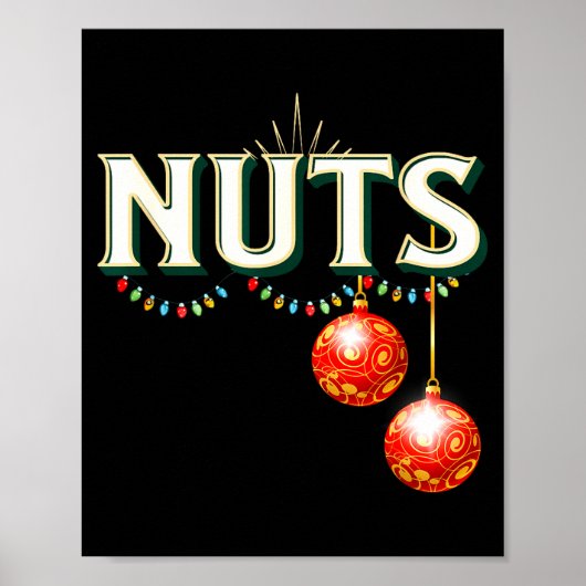 Chestnuts Matching Christmas Family Funny Chest Nu Poster (Vorne)