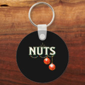 Chestnuts Matching Christmas Family Funny Chest Nu Schlüsselanhänger (Vorderseite)