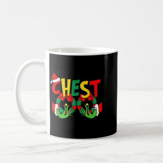 Chestnuts Matching Family Funny Chest Nuts Christm Kaffeetasse (Links)