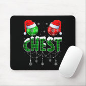 Chestnuts Matching Family Funny Chest Nuts Christm Mousepad (Mit Mouse)