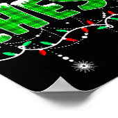 Chestnuts Matching Family Funny Chest Nuts Christm Poster (Ecke)