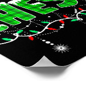 Chestnuts Matching Family Funny Chest Nuts Christm Poster (Ecke)