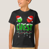 Chestnuts Matching Family Funny Chest Nuts Christm T-Shirt (Vorderseite)