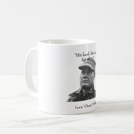 "Chesty" Abziehvorrichtung Lewis Kaffeetasse (Vorderseite Links)