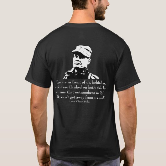 "Chesty" Abziehvorrichtung Lewis T-Shirt (Rückseite)