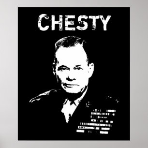 Chesty Abziehvorrichtung Poster