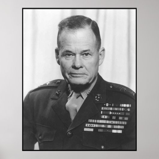 Chesty Puller — Grenze Poster (Vorne)