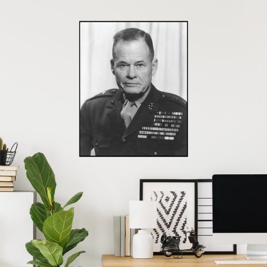 Chesty Puller — Grenze Poster (Heimbüro)