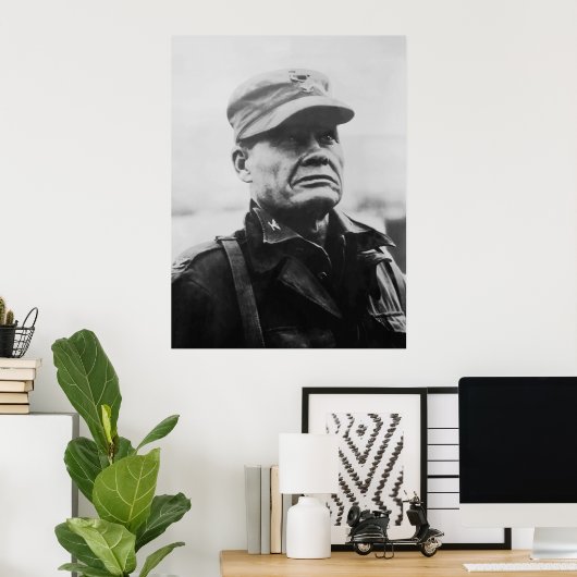 Chesty Puller — Kriegsheld Poster (Heimbüro)