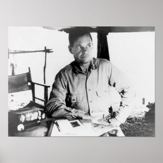 Chesty Puller On Guadalcanal - WW2 1942 Poster (Vorne)