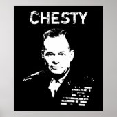 Chesty Puller Poster (Vorne)