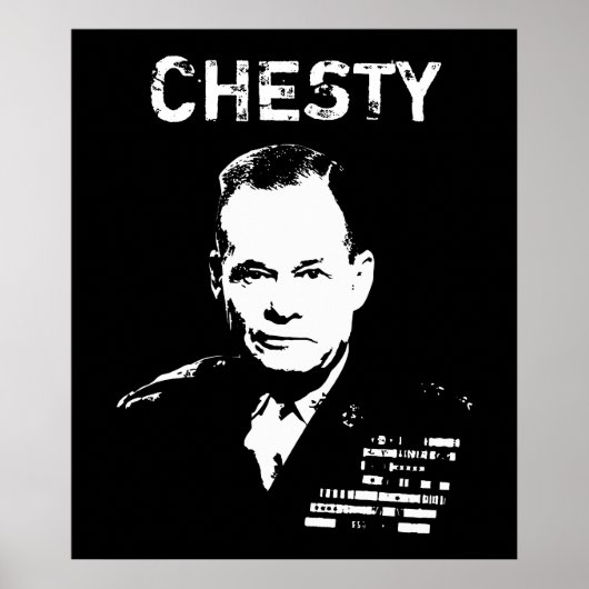 Chesty Puller Poster (Vorne)