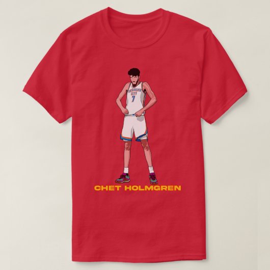 CHET HOLMGREN 1 T-Shirt (Design vorne)