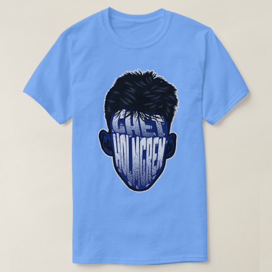 Chet Holmgren Oklahoma City Player Silhouette T-Shirt (Design vorne)