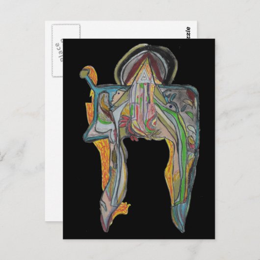 Chet Postkarte (Vorne/Hinten)