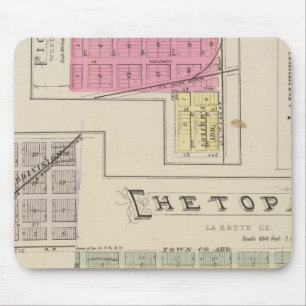 Chetopa, Dennis, Piqua, Labette City, Kansas Mousepad