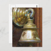Chettiar Hindu Bell an Tempeltür Postkarte (Vorne/Hinten)