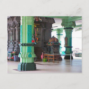 Chettiar Hindu Tempel, Zentralschrein Postkarte