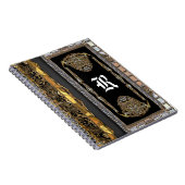 Cheveen französisches barockes Monogramm Notizblock (Rechte Seite)