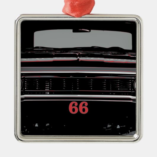 Chevelle 1966 ornament aus metall (Vorne)