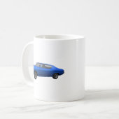 Chevelle 1968 SS: Blaues Ende Kaffeetasse (Vorderseite Links)