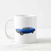 Chevelle 1968 SS: Blaues Ende Kaffeetasse (Links)