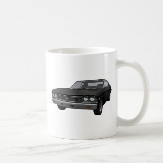 Chevelle 1968 SS: Schwarzes Ende Kaffeetasse (Rechts)