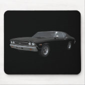 Chevelle 1968 SS: Schwarzes Ende: Mousepad (Vorne)