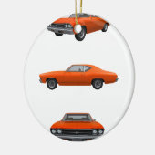 Chevelle 1969 SS: Keramik Ornament (Links)