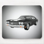 Chevelle 1970 SS: Schwarzes Ende: Mousepad (Vorne)