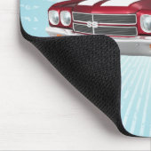 Chevelle 1970 SS: Süßigkeit Apple beenden: Mousepad (Ecke)