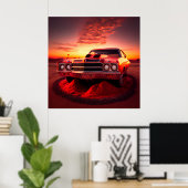 Chevelle 71 poster (Heimbüro)