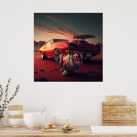 Chevelle 71 poster (Küche)