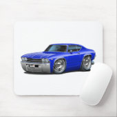Chevelle Blau-Auto 1969 Mousepad (Mit Mouse)