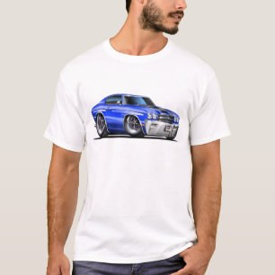 Chevelle Blau-Schwarzes Auto 1970 T-Shirt