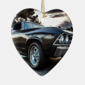 Chevelle Fotografie 1969 Keramikornament (Rechts)