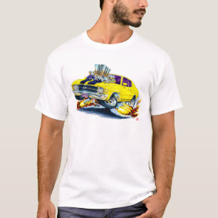 Chevelle Gelb-Schwarzes Auto 1971-72 T-Shirt