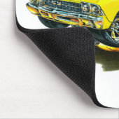 Chevelle gelbes Auto 1968-69 Mousepad (Ecke)