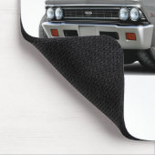 Chevelle Grau-Auto 1966 Mousepad (Ecke)