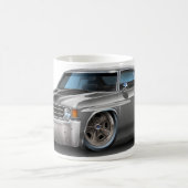 Chevelle Grau-Schwarzes Auto 1971-72 Kaffeetasse (Mittel)